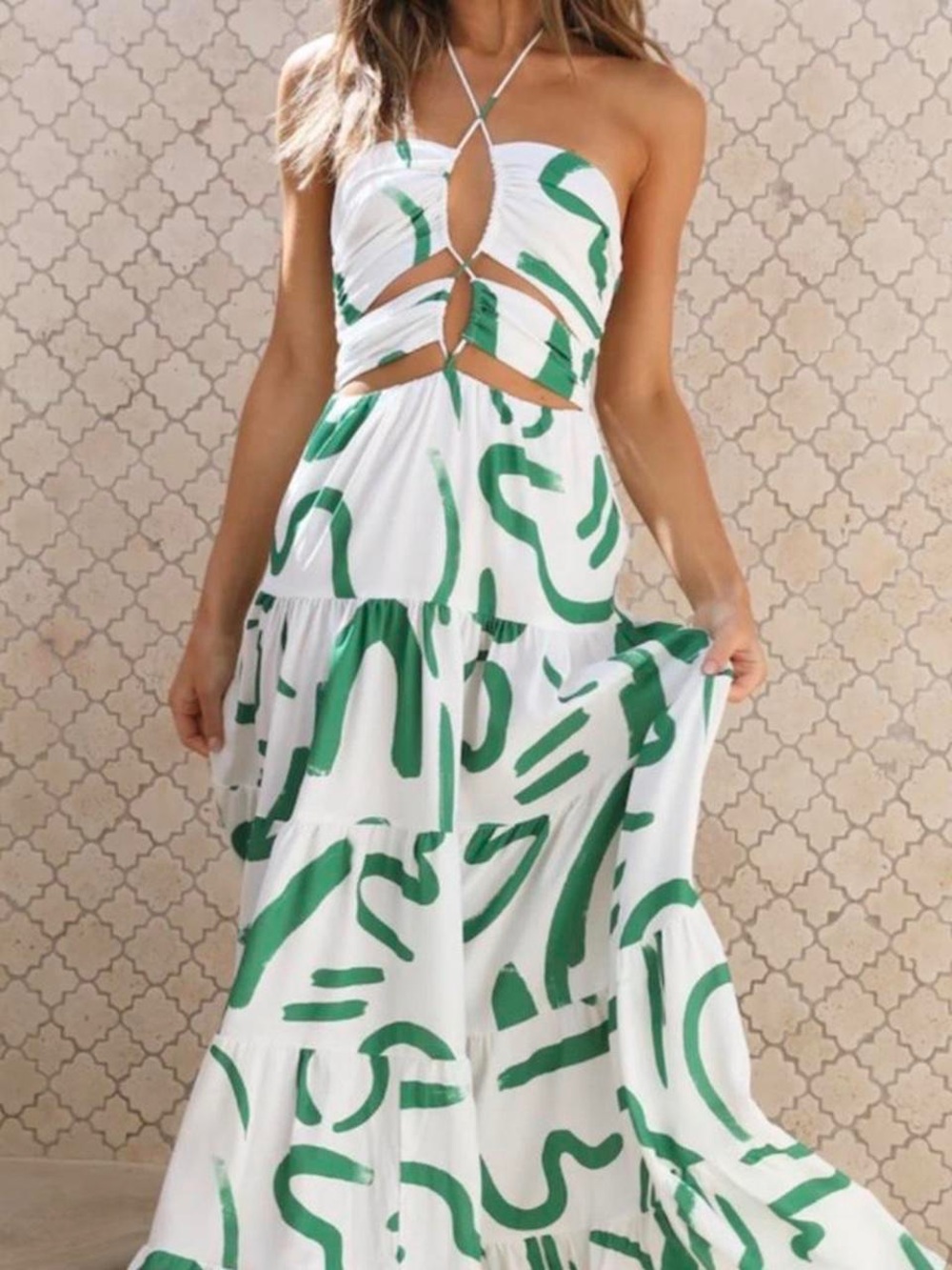 Seven Wonders Yorkalina Maxi Dress Sz L